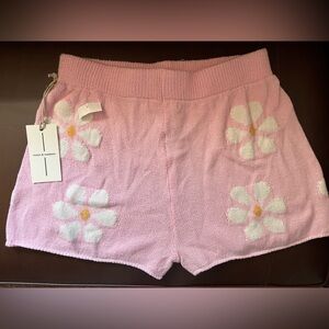Pink Daisy Shorts